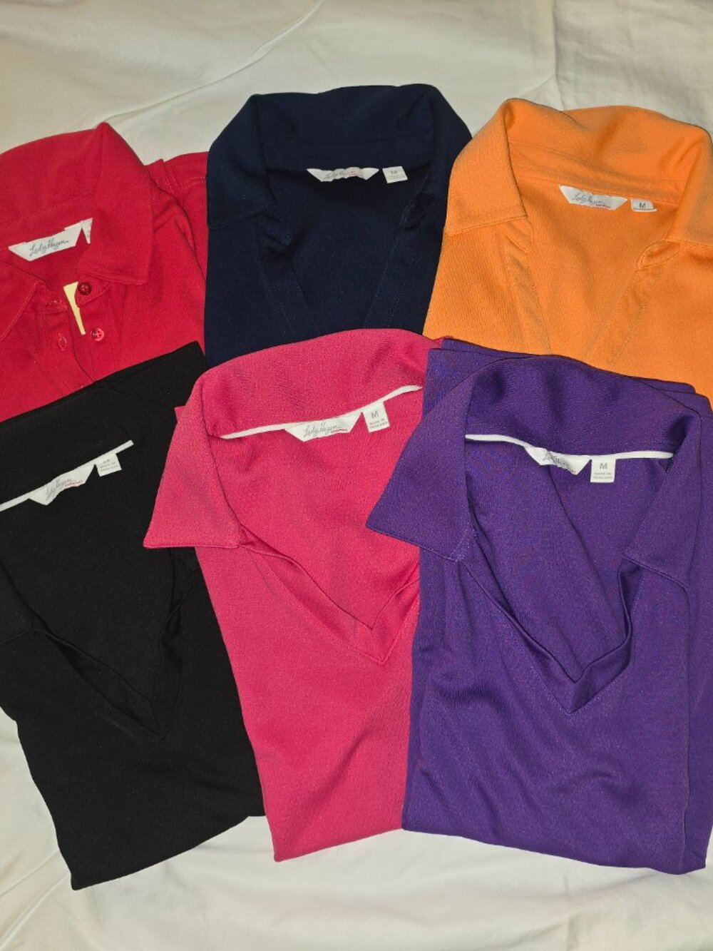 Lady Hagen Golf Shirts - Size M - Bundle of 6 shirts